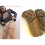 6カメWフルショット 美人OLの極放屁大便